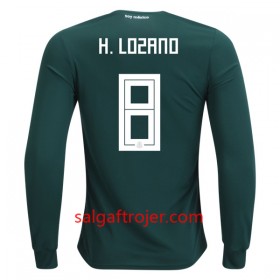 Mexico Fodboldtrøjer H.Lozano 8 Hjemmebanesæt VM 2018 Langærmet